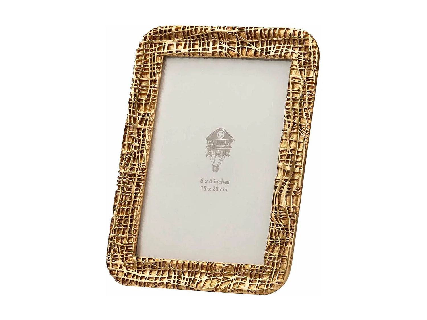 Portafotos Resina Dorado 15x20 Cm