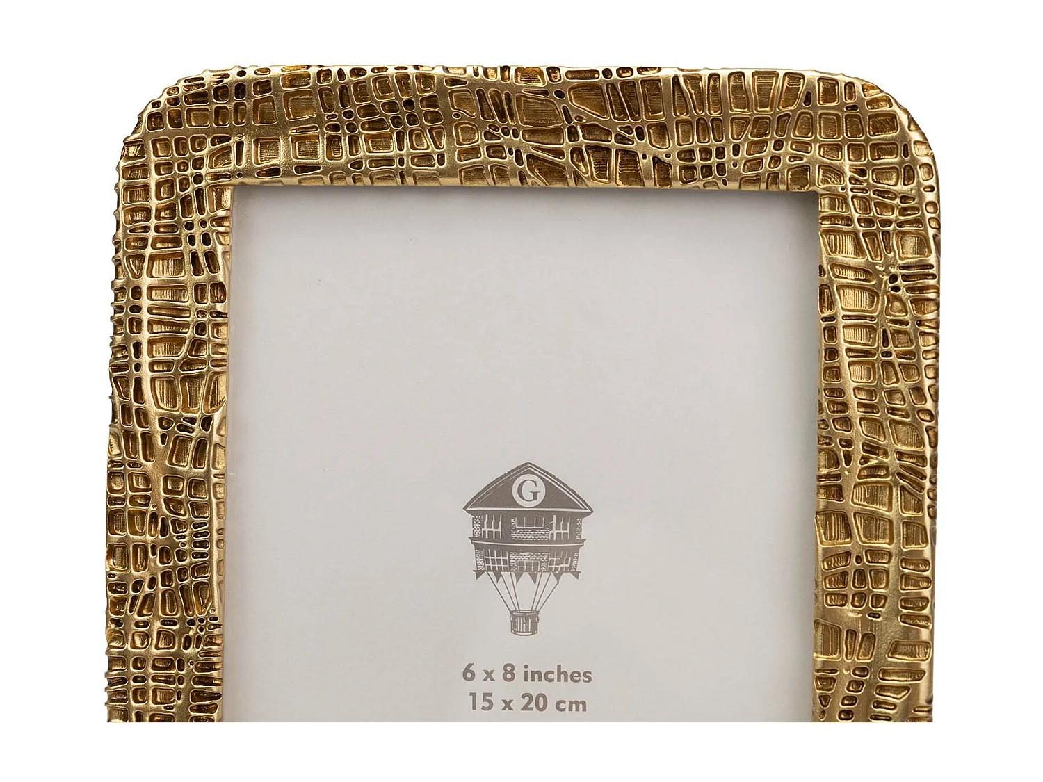 Portafotos Resina Dorado 15x20 Cm