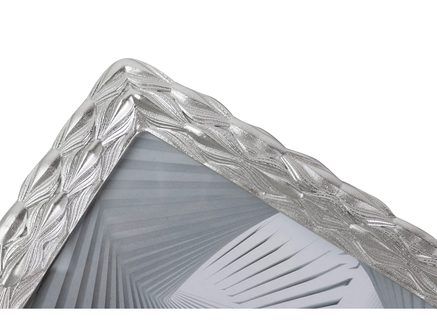 Portafotos Resina Plateado 15x20 Cm