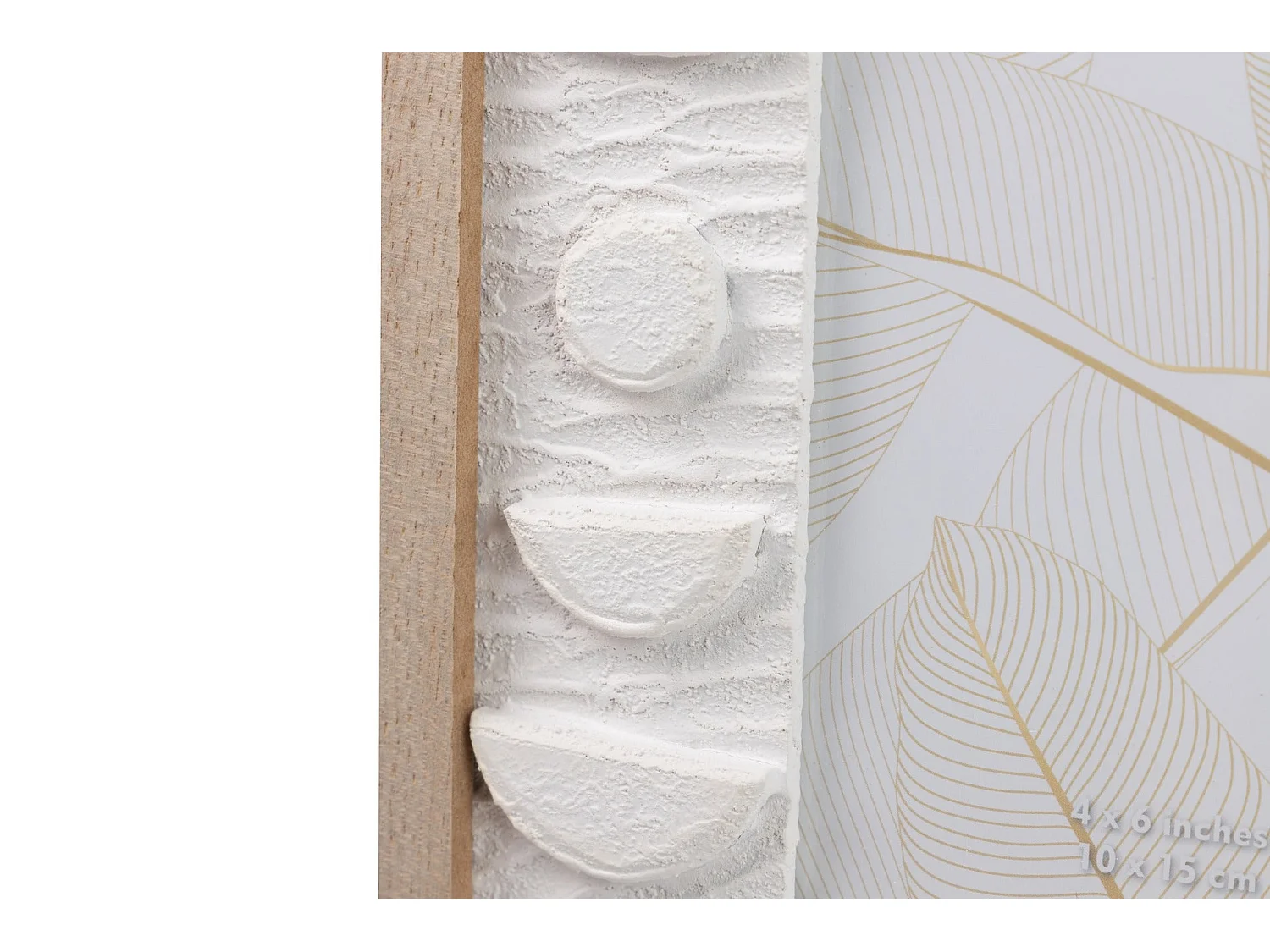 Portafotos Madera Relieve 10x15 Cm