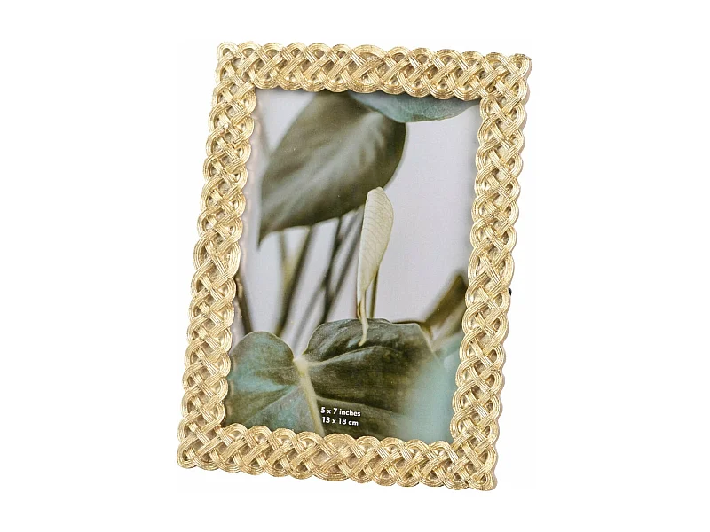 Portafotos Resina Dorado 13x18 Cm