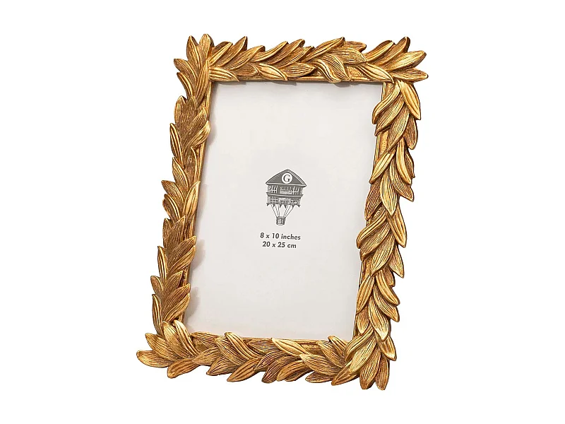 Portafotos Resina Dorado 20x25 Cm