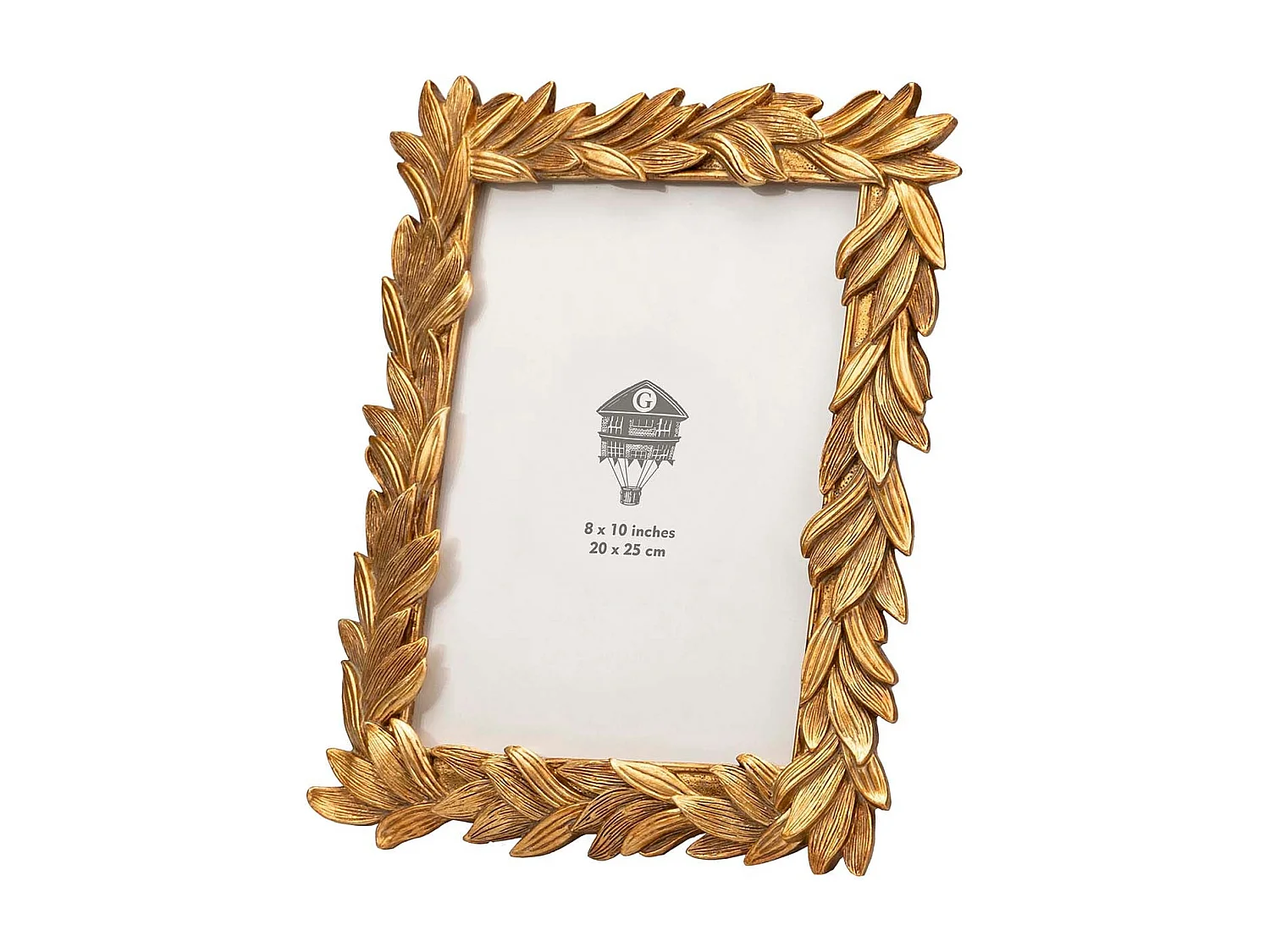 Portafotos Resina Dorado 20x25 Cm