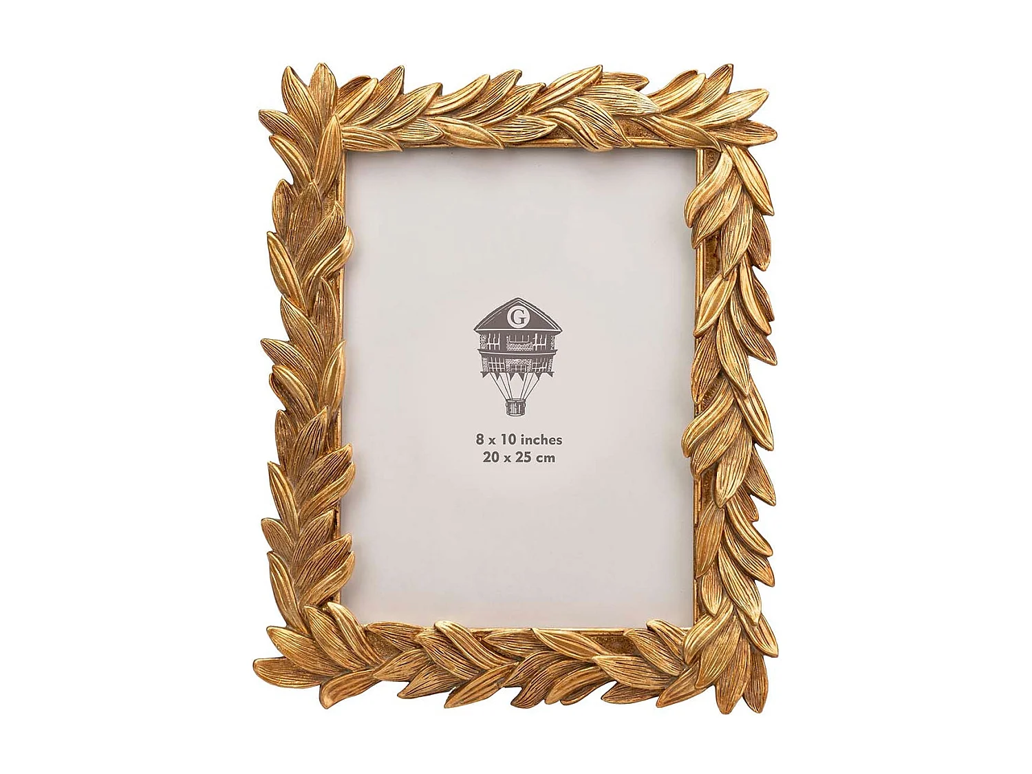 Portafotos Resina Dorado 20x25 Cm