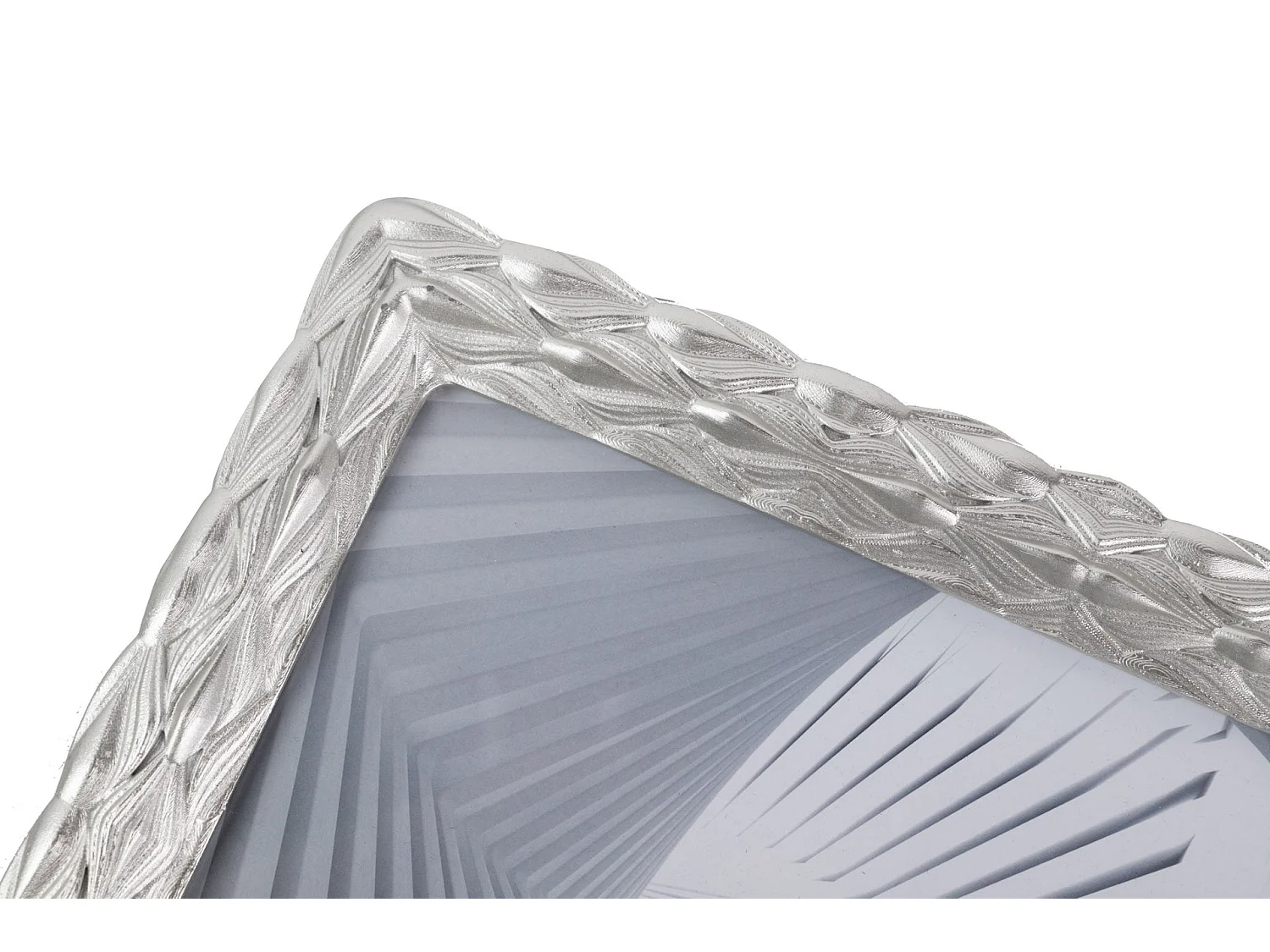 Portafotos Resina Plateado 20x25 Cm