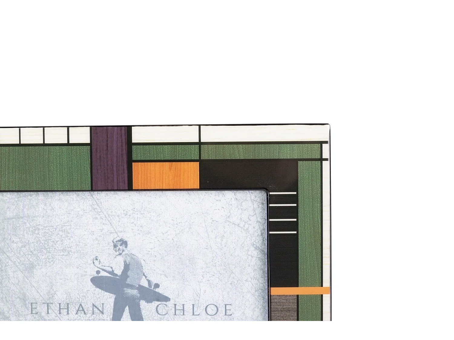 Portafotos Mdf Abstracto 15x20 Cm