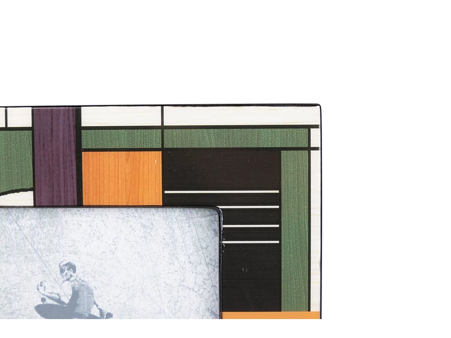 Portafotos Mdf Abstracto 10x15 Cm