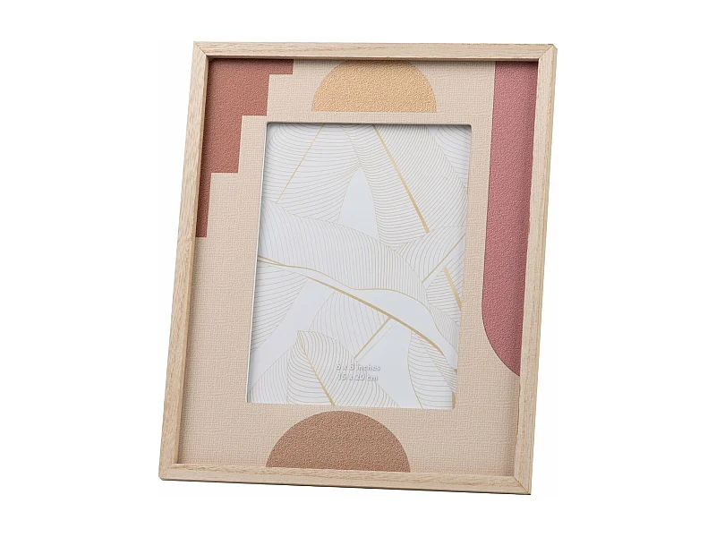 Portafotos Madera Etnico 15x20 Cm