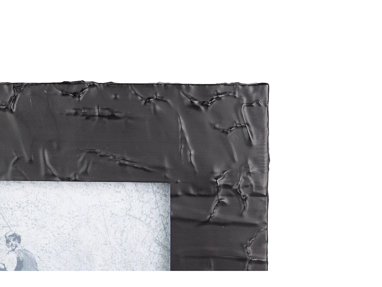 Portafotos Resina Negro Dorado 15x20 Cm