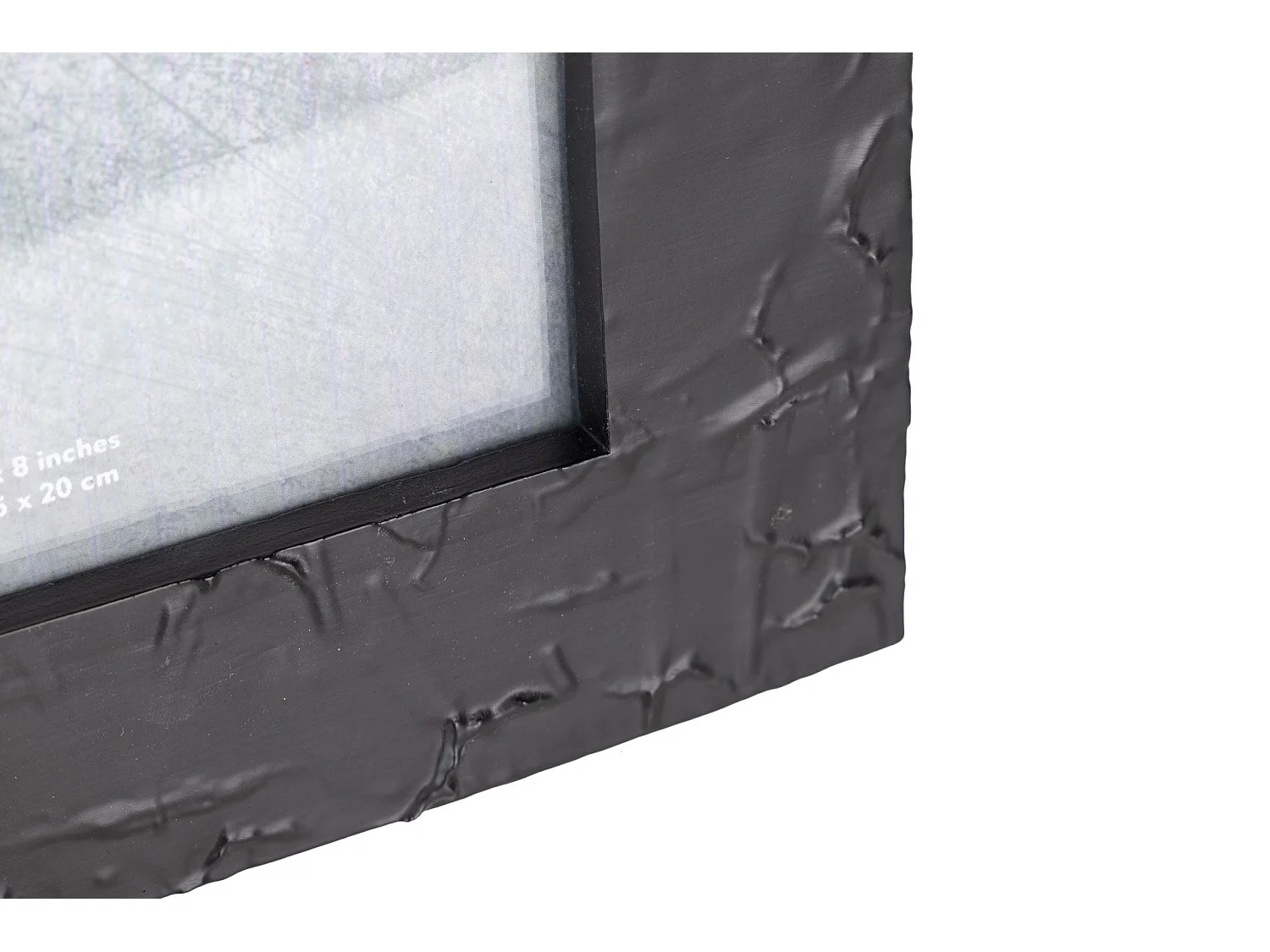 Portafotos Resina Negro Dorado 15x20 Cm