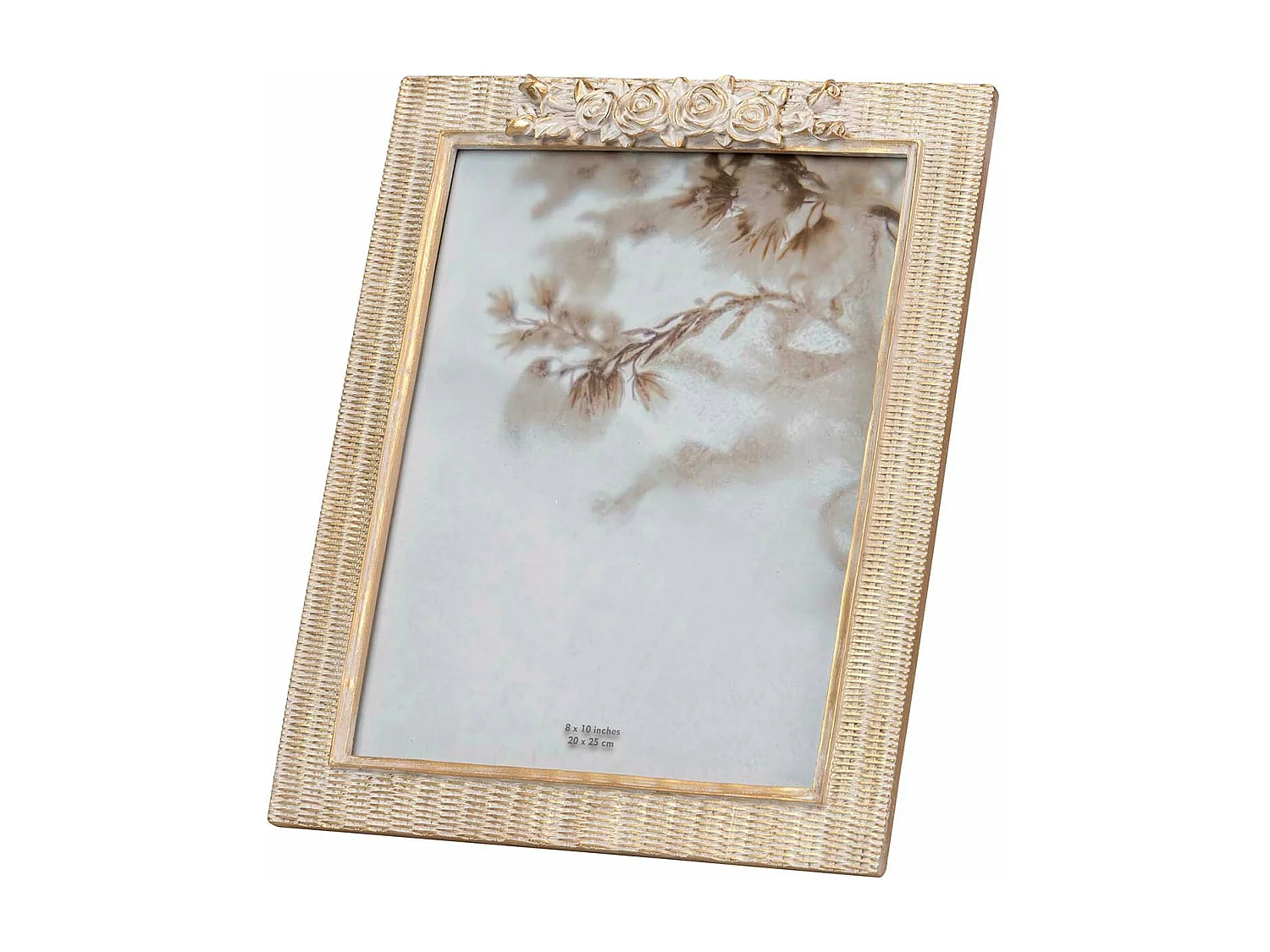 Portafotos Resina Dorado 20x25 Cm