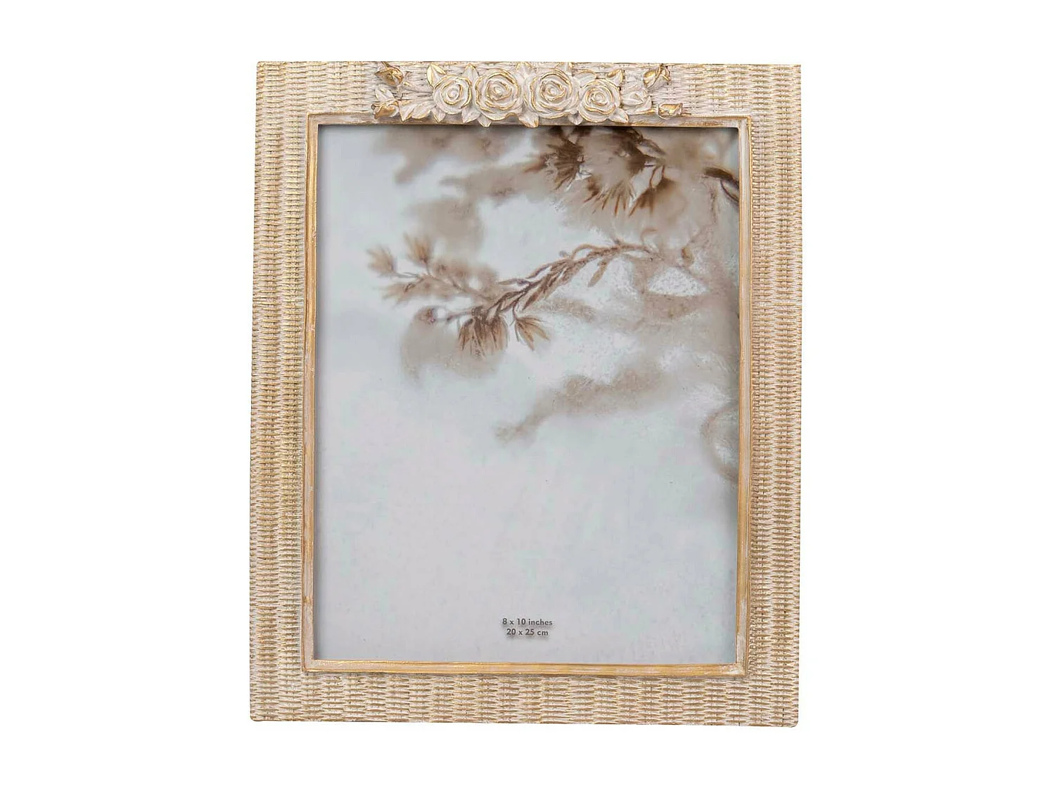 Portafotos Resina Dorado 20x25 Cm