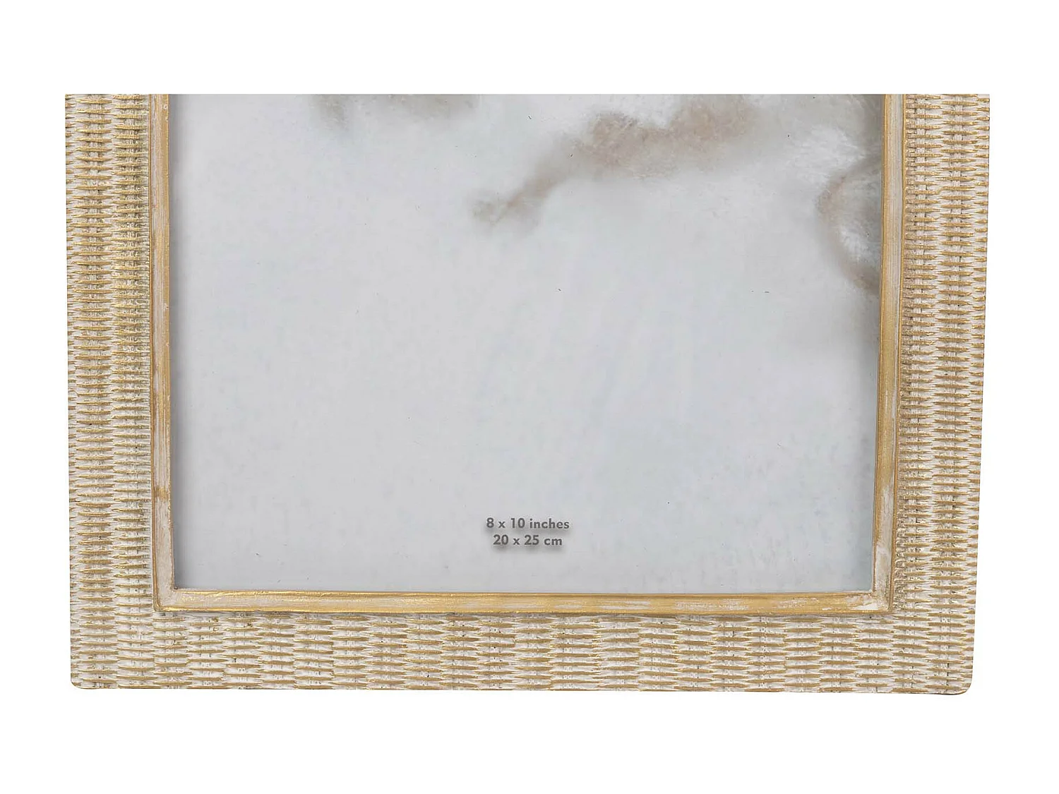 Portafotos Resina Dorado 20x25 Cm