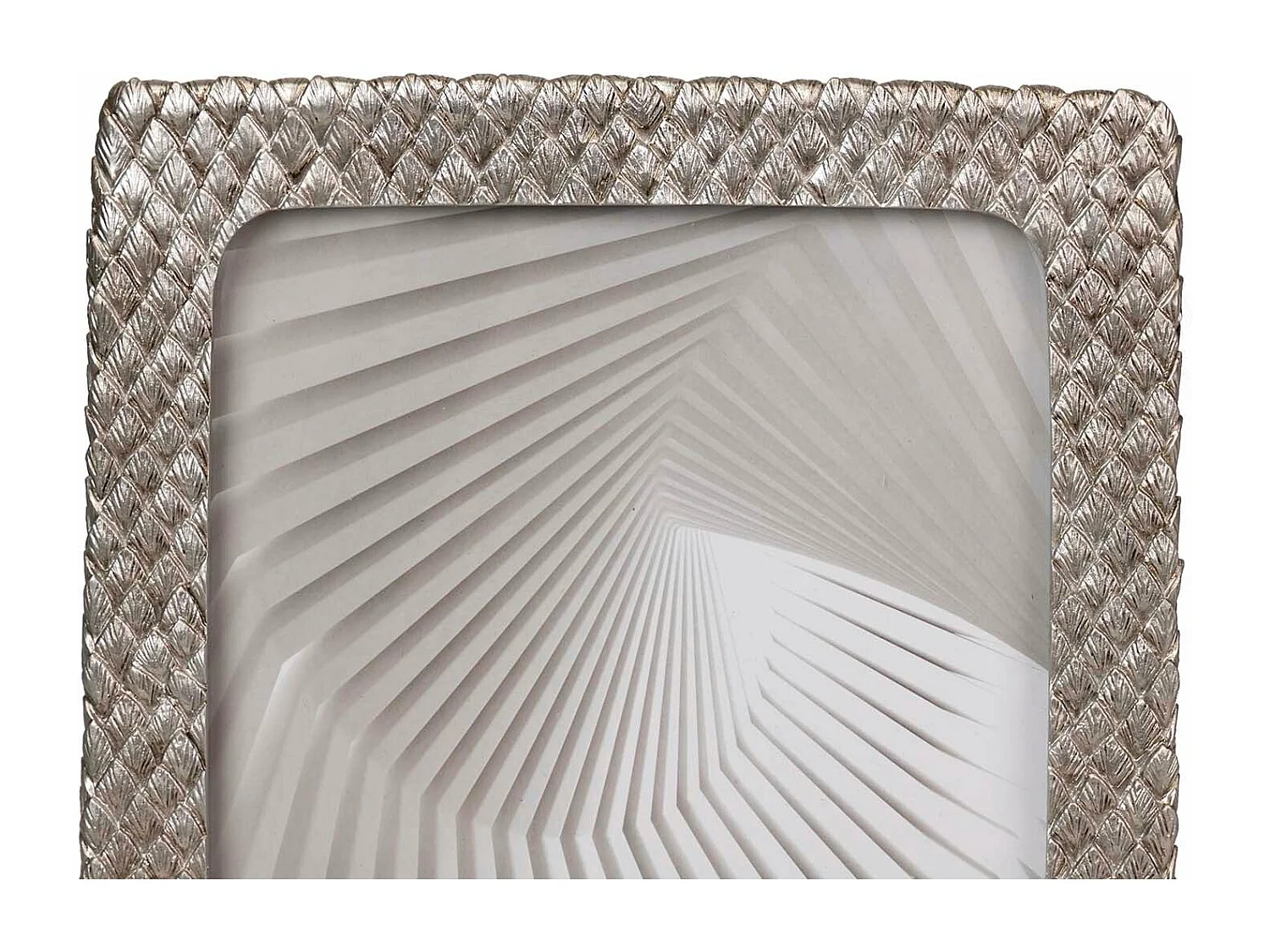 Portafotos Resina Plateado 15x20 Cm