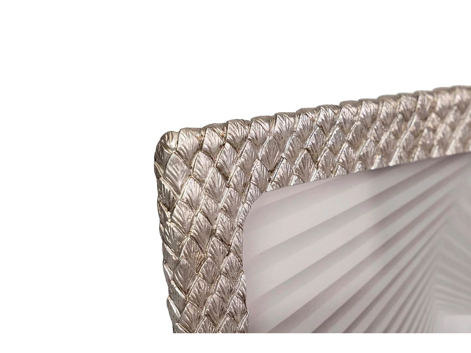 Portafotos Resina Plateado 15x20 Cm