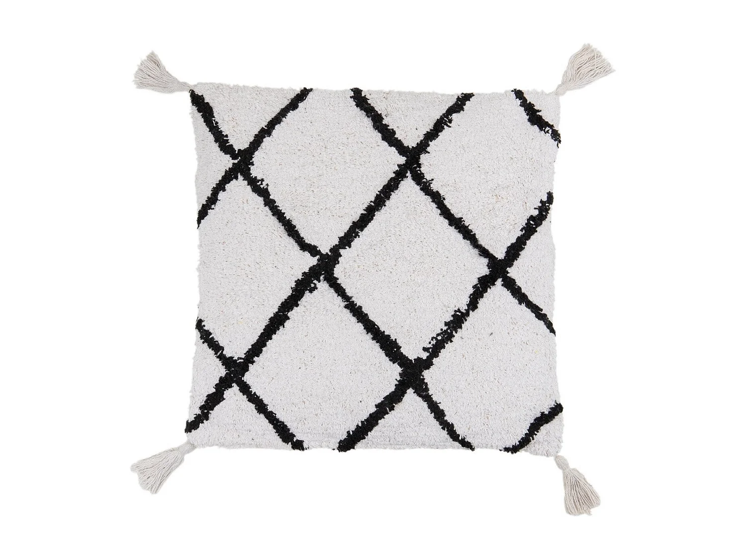 Cojin Tejido A Mano 45x12x45 Cm