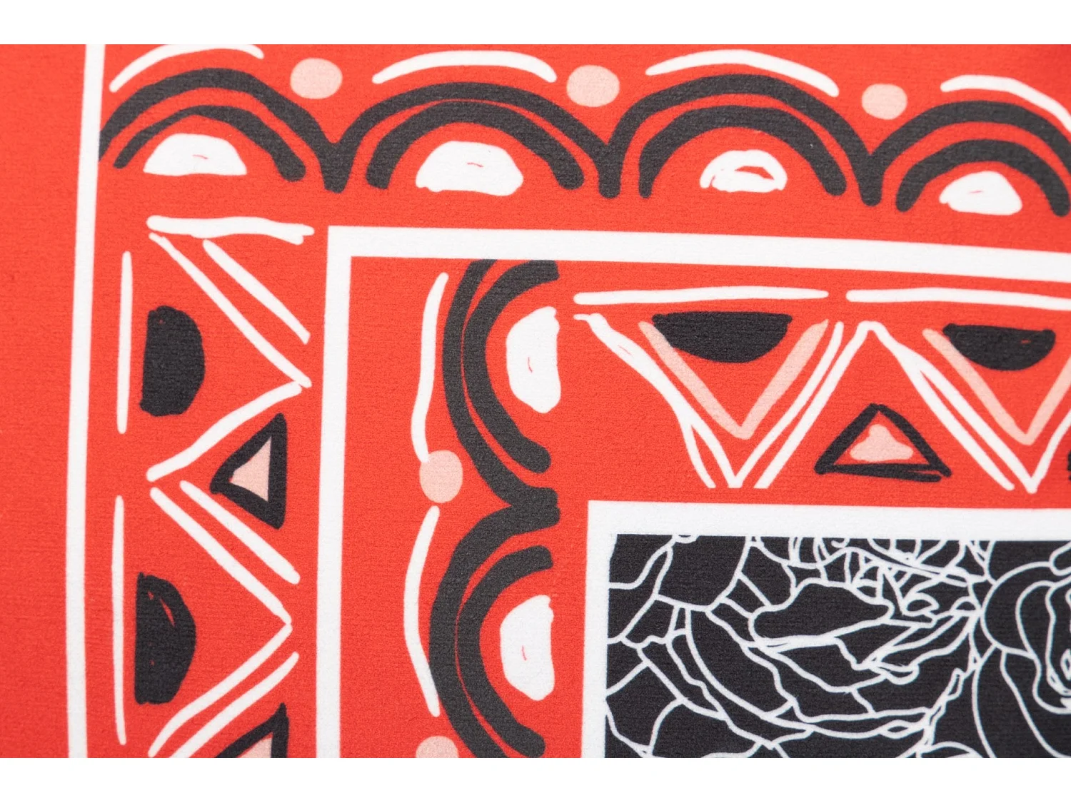 Cojin Classic Geometria Velvet 45x13x45 Cm