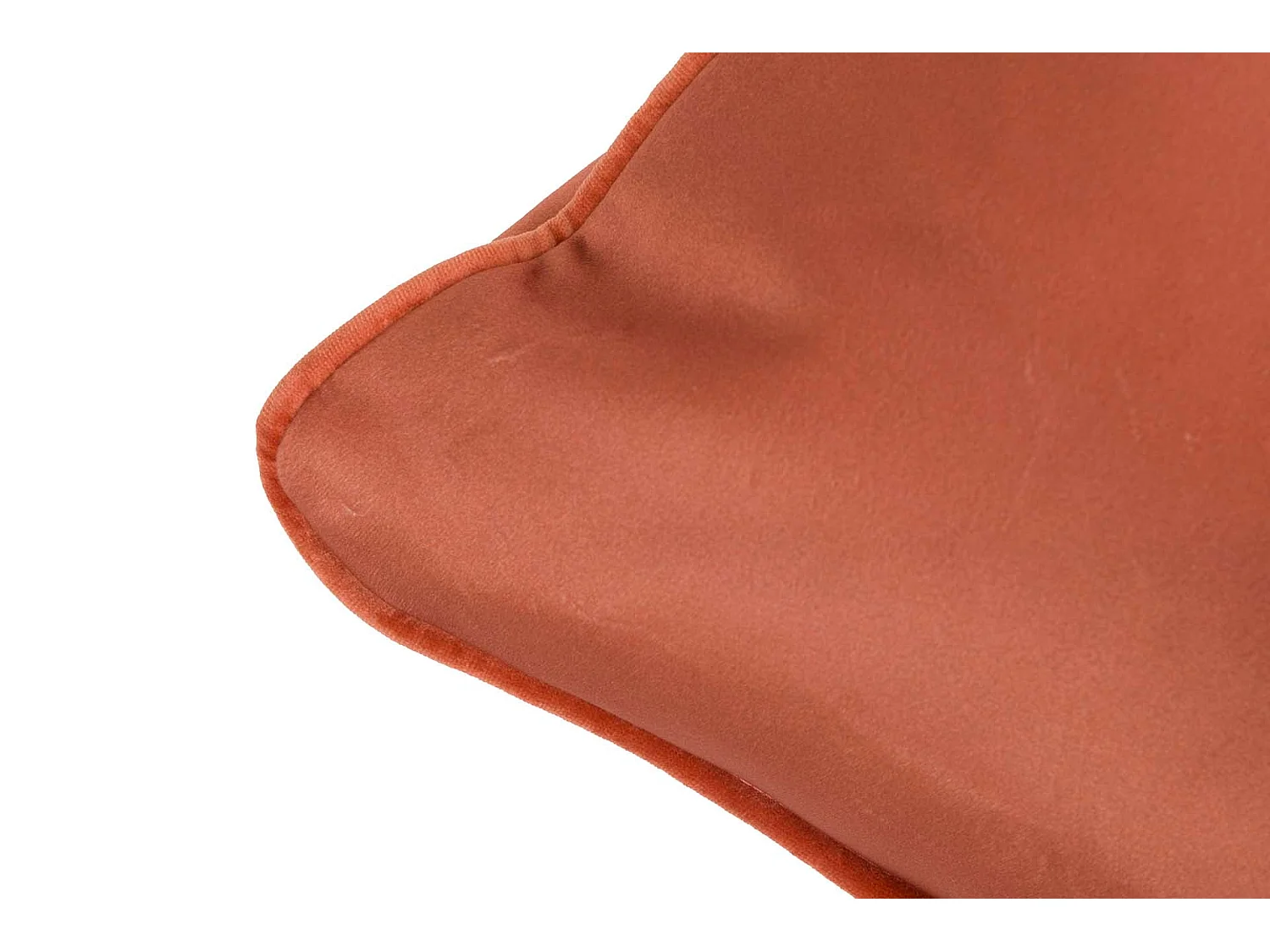 Cojin Velvet Naranja 45x45 Cm