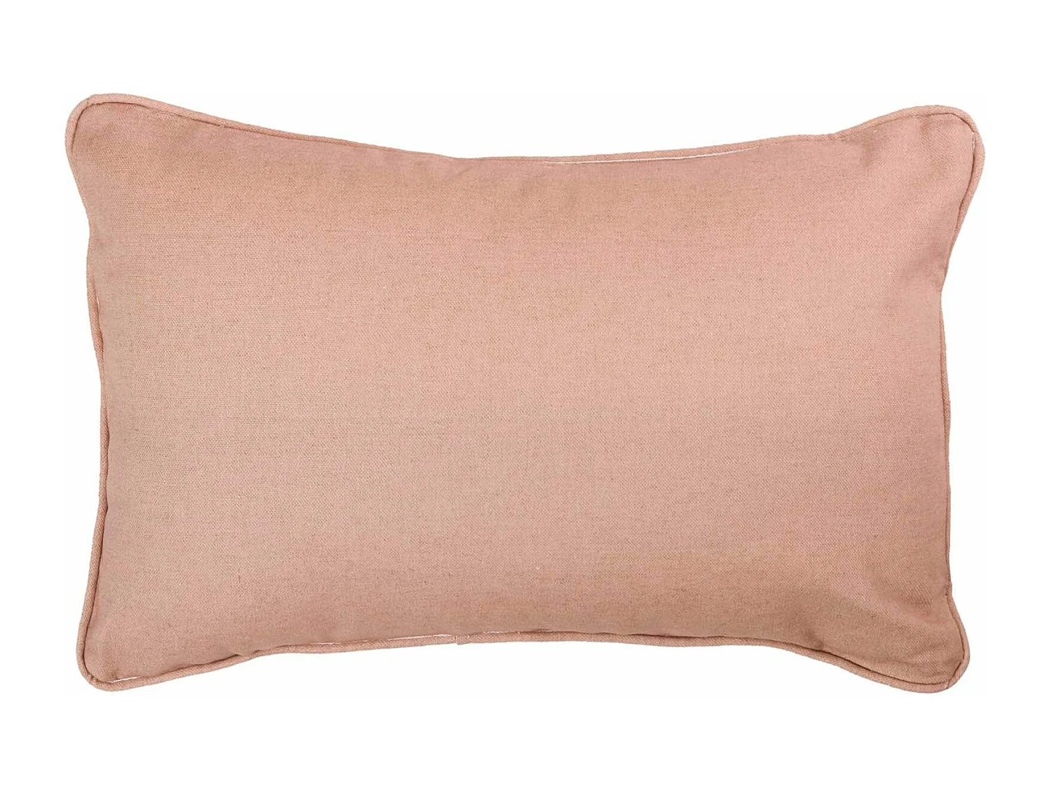 Cojin Lino Rosa 45x30 Cm