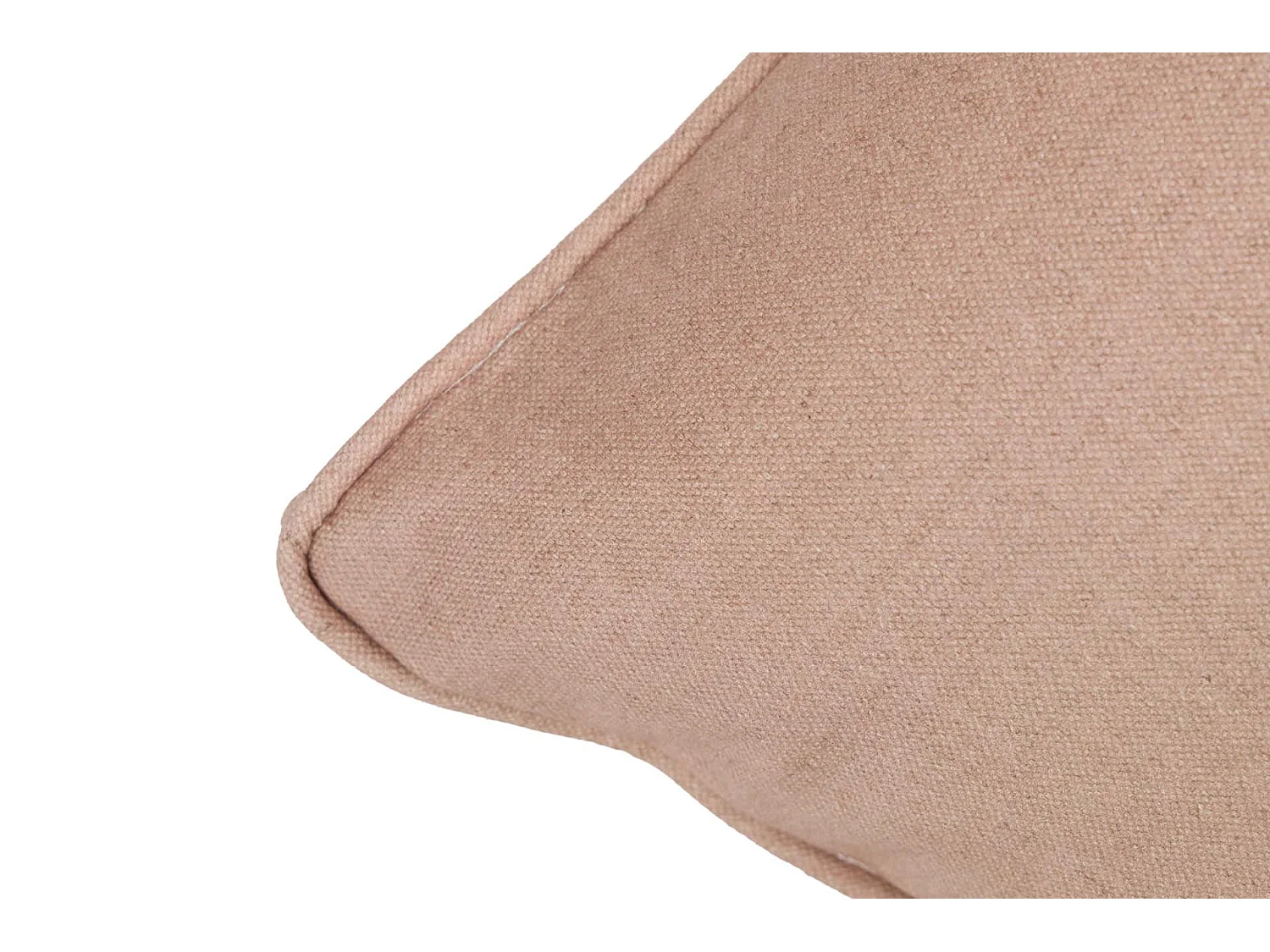 Cojin Lino Rosa 45x30 Cm