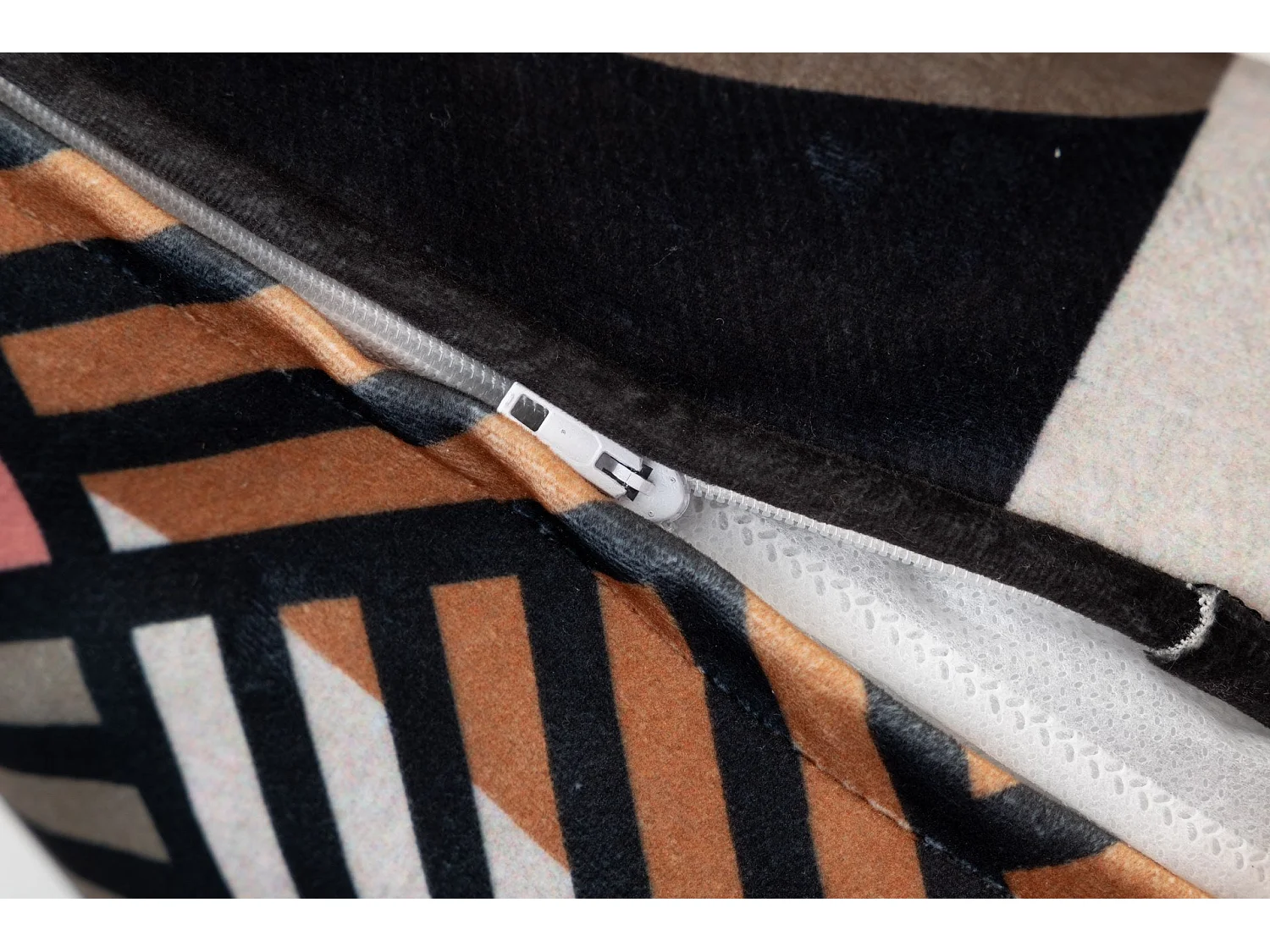 Cojin Velvet Cara Geometrico 45x13x45 Cm