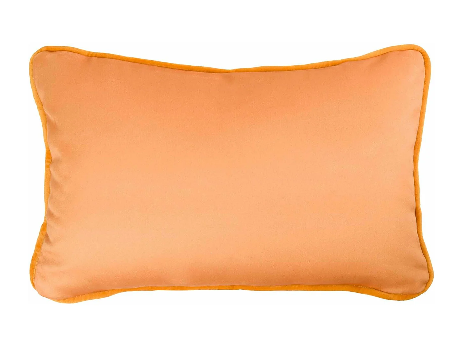 Cojin Velvet Naranja 45x30 Cm