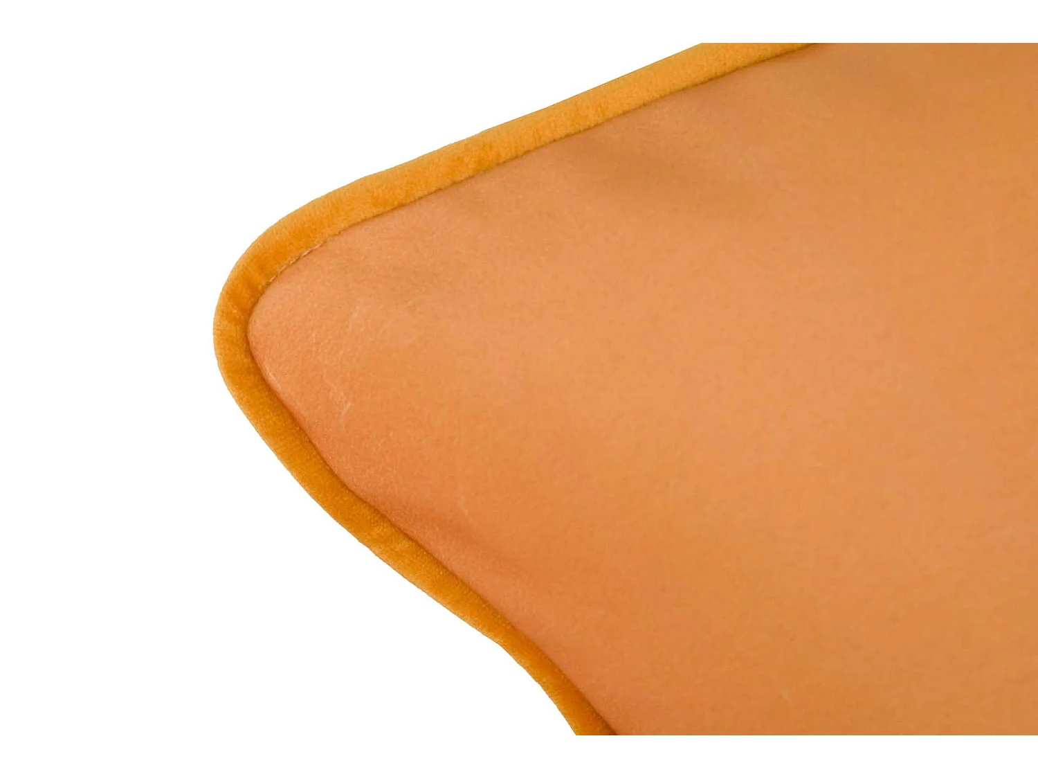 Cojin Velvet Naranja 45x30 Cm