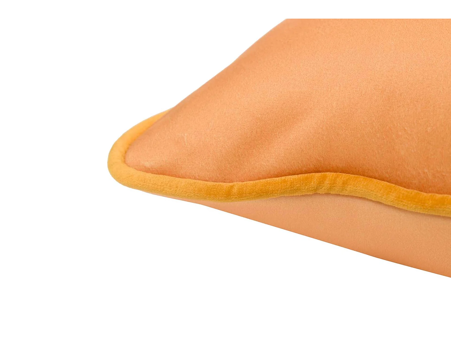 Cojin Velvet Naranja 45x30 Cm