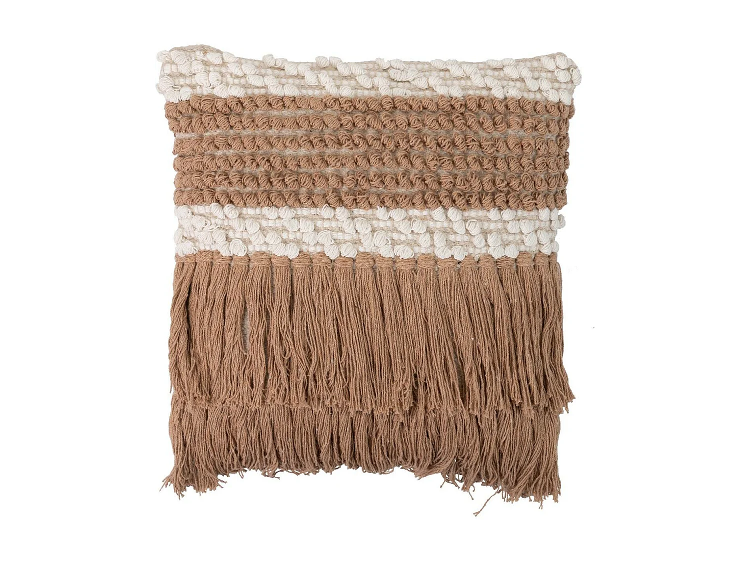 Cojin Tejido A Mano 45x12x45 Cm