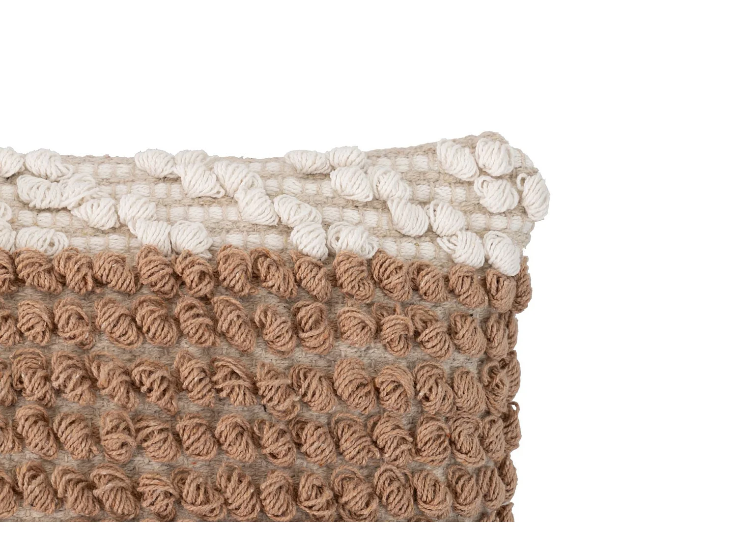 Cojin Tejido A Mano 45x12x45 Cm