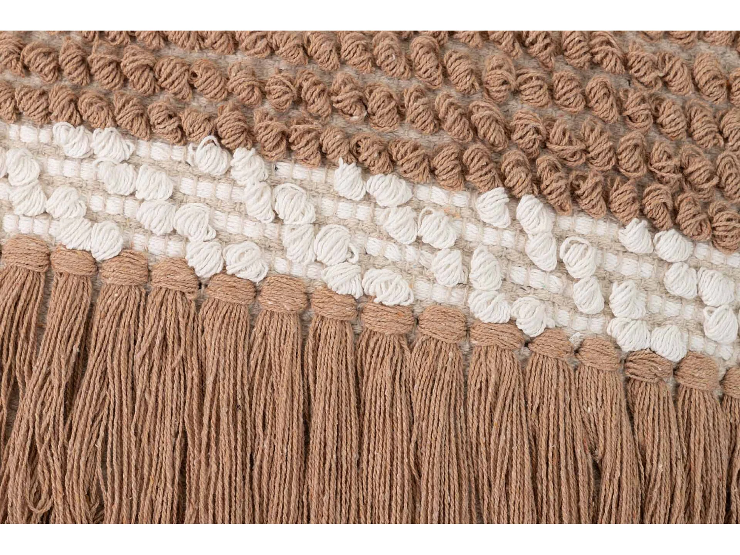 Cojin Tejido A Mano 45x12x45 Cm