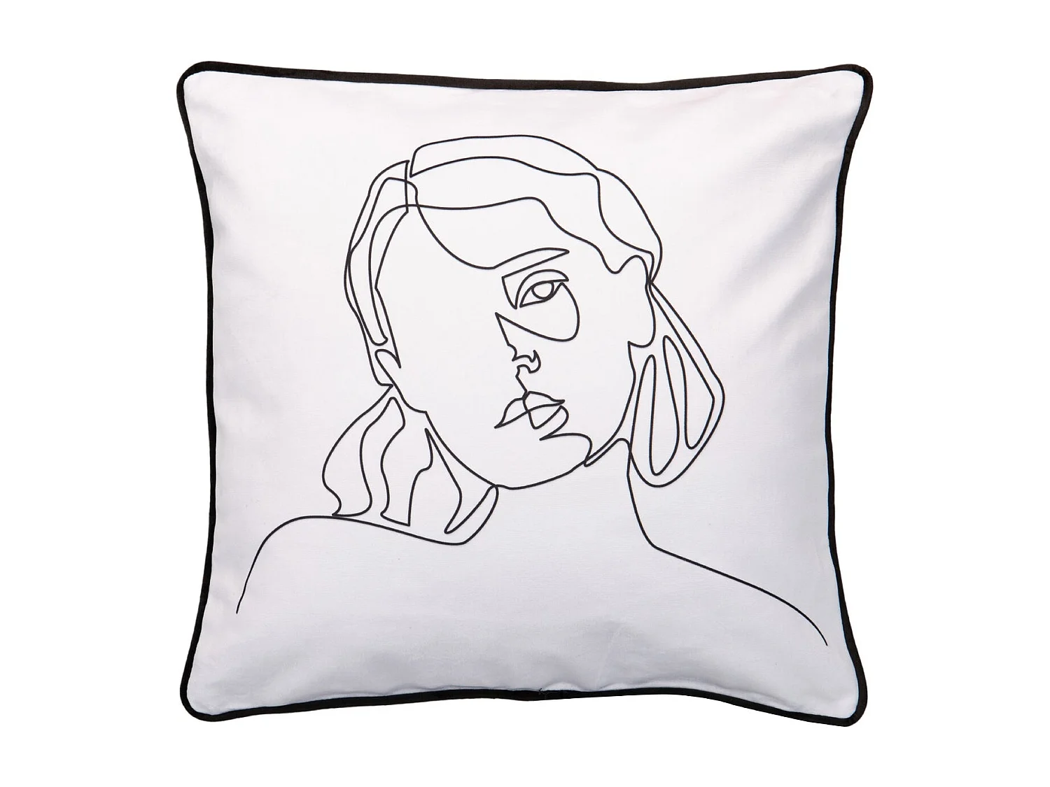 Cojin Velvet Mujer Gemetrico 45x13x45 Cm