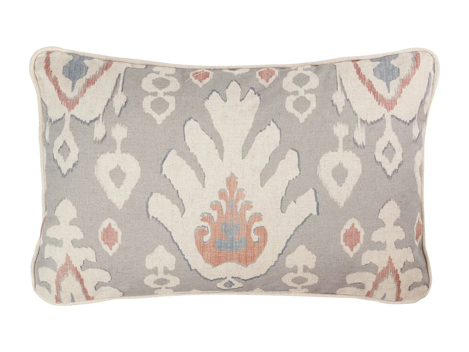 Cojin Lino Etnico 45x30 Cm