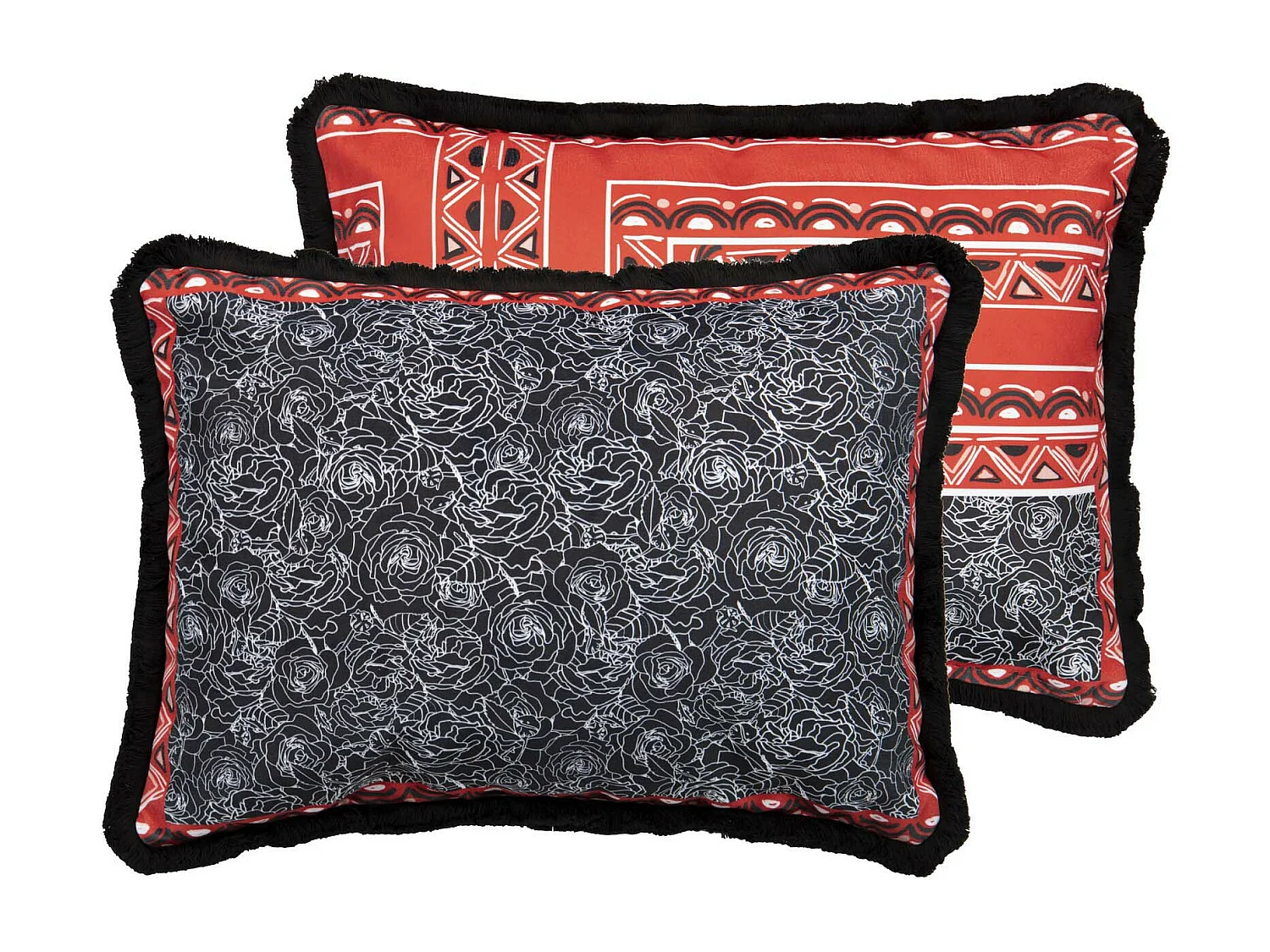 Cojin Classic Geometria Velvet 60x13x45 Cm