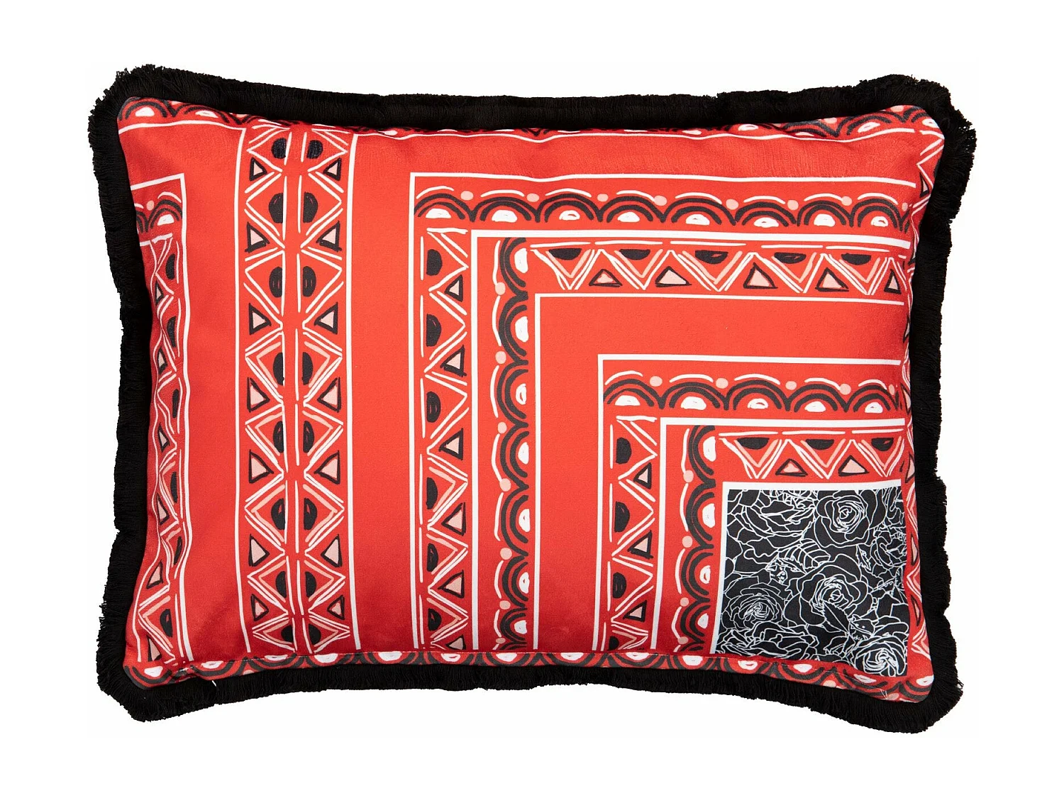 Cojin Classic Geometria Velvet 60x13x45 Cm