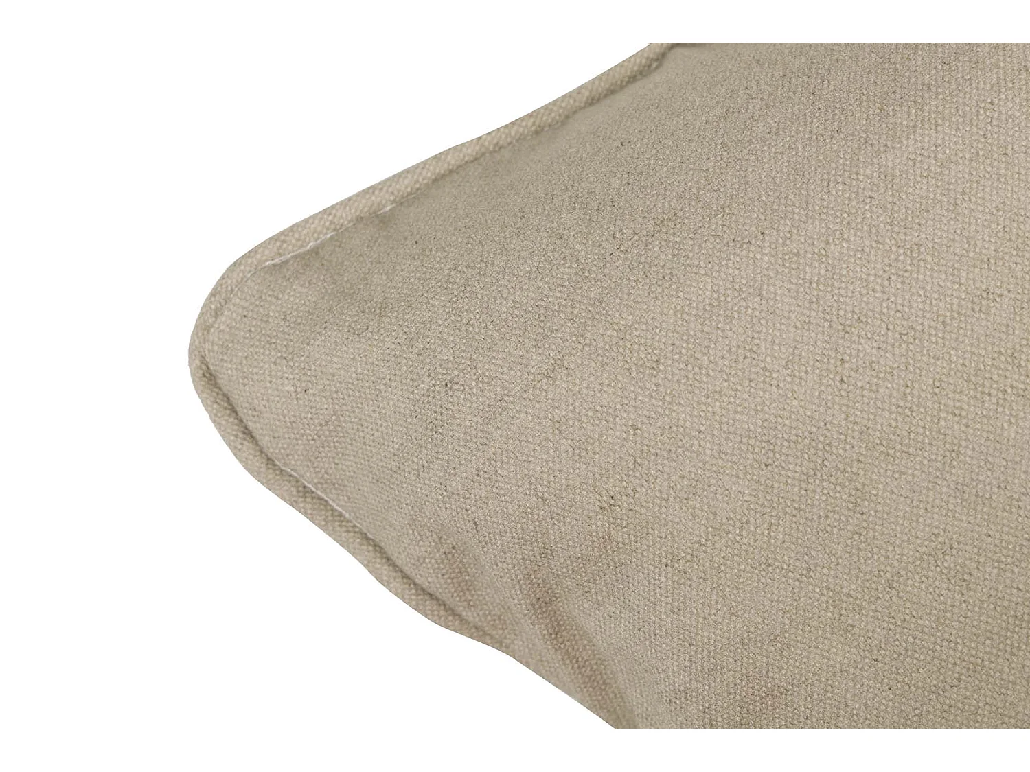 Cojin Lino Gris 45x30 Cm