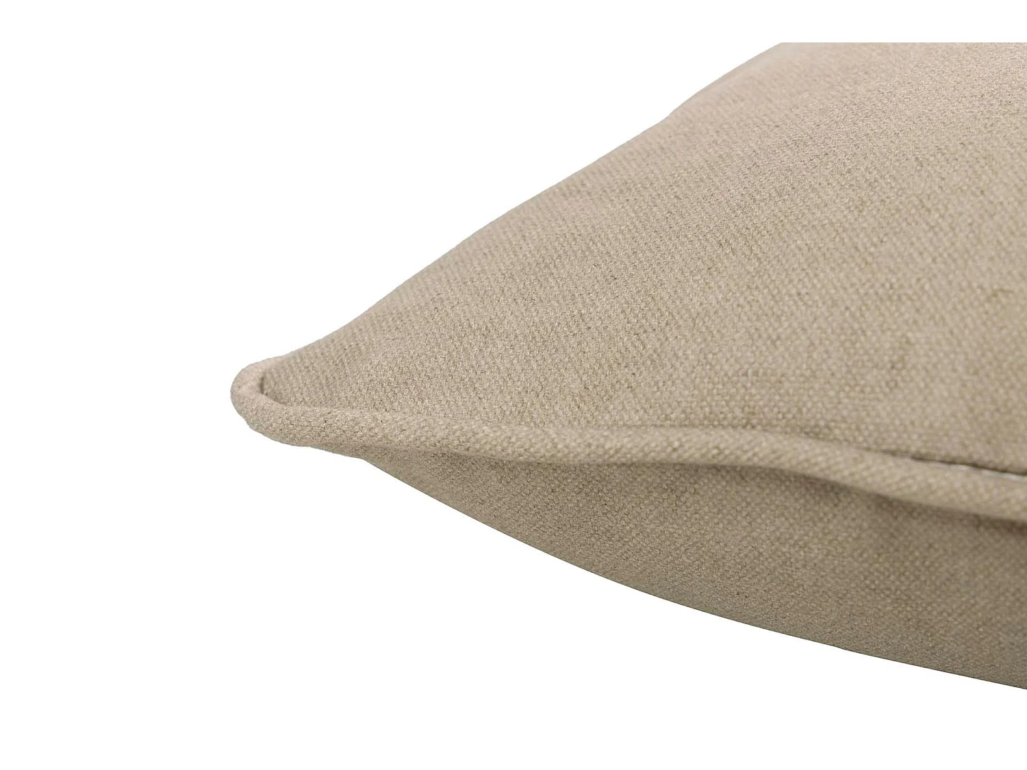 Cojin Lino Gris 45x30 Cm