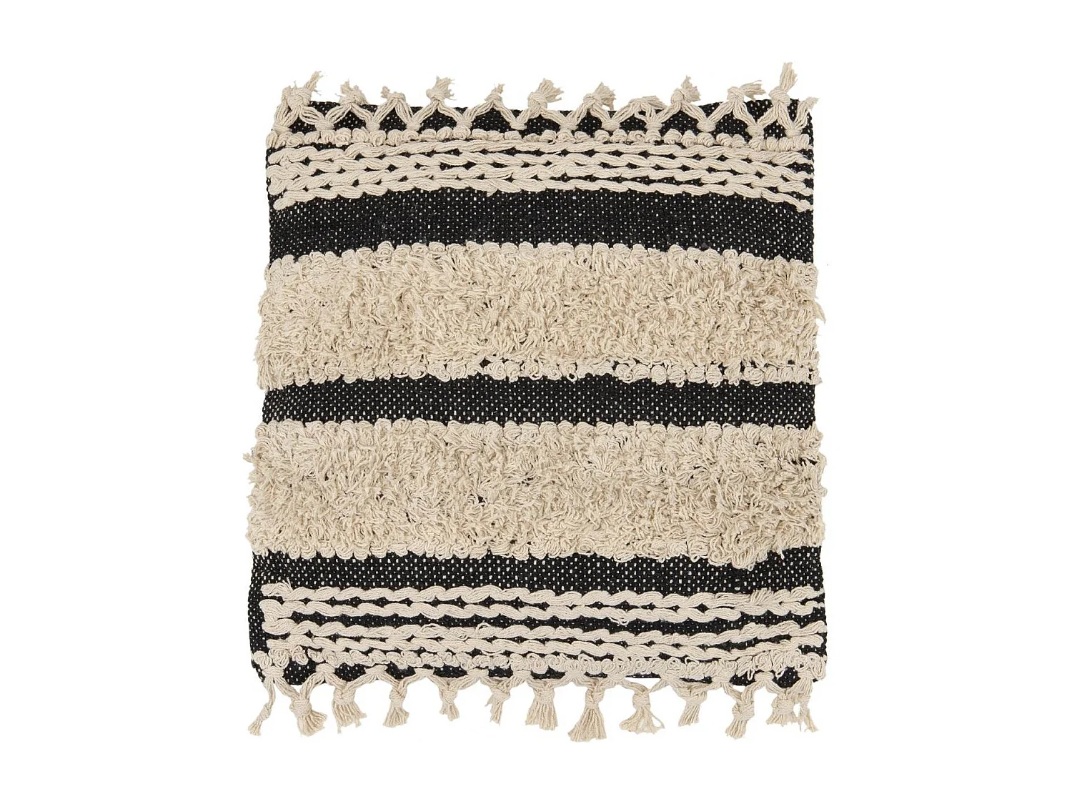 Cojin Tejido A Mano 45x12x45 Cm