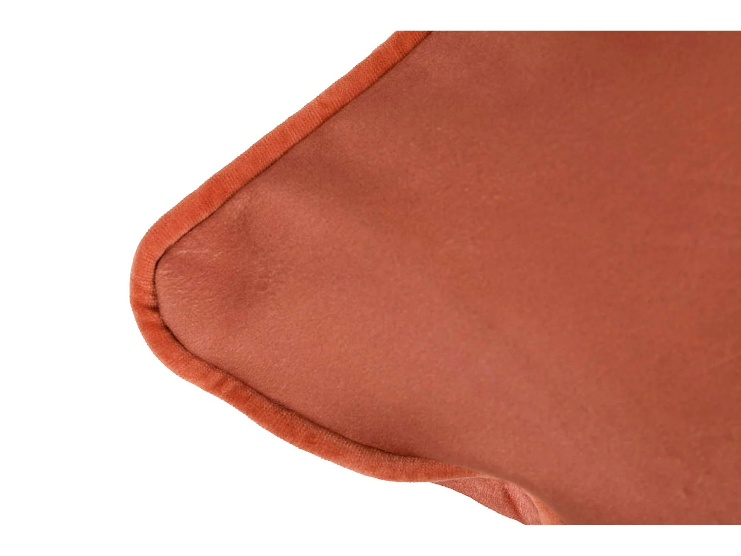 Cojin Velvet Naranja 45x30 Cm