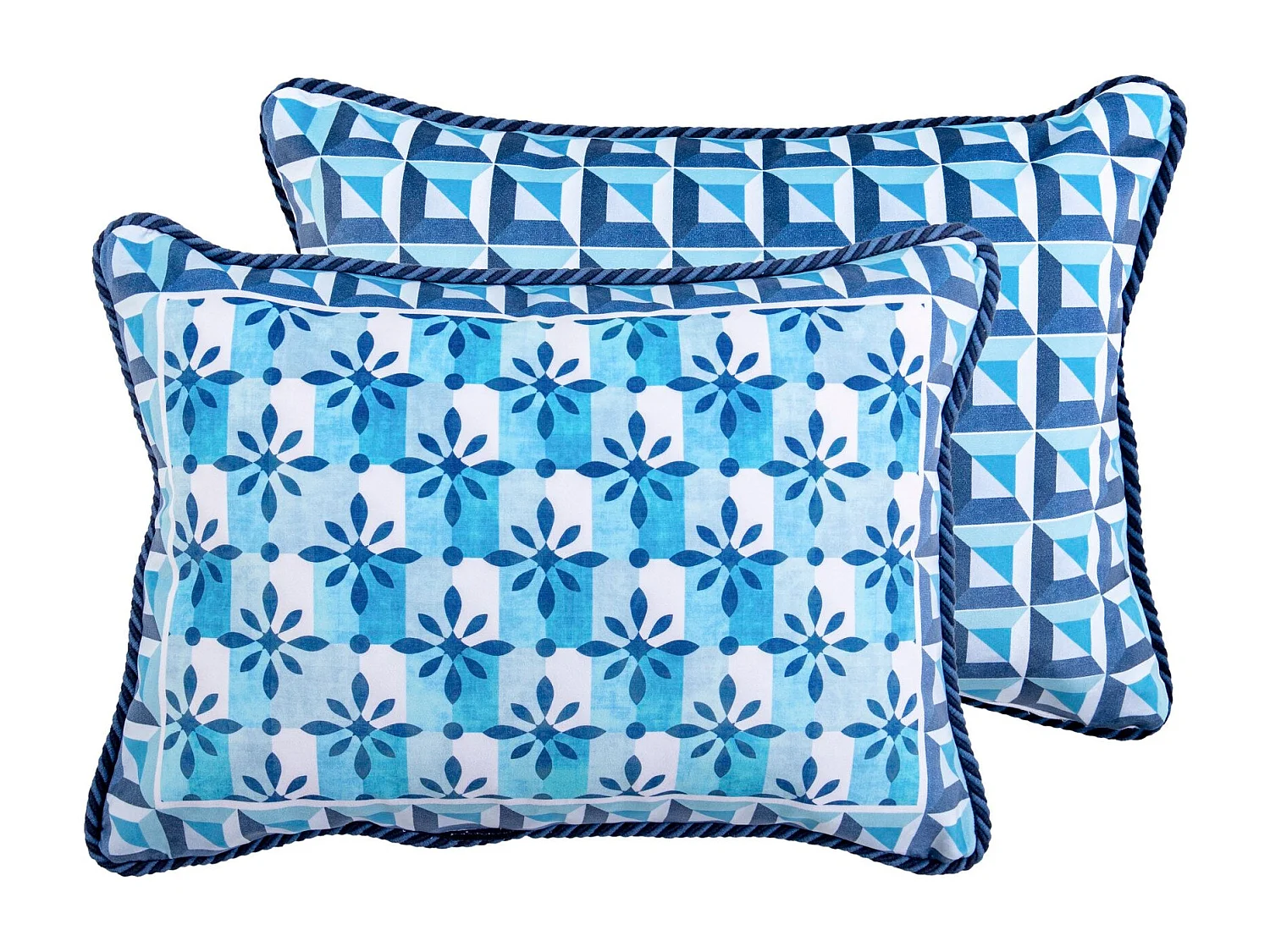 Cojin Geometrico Velvet 60x13x45 Cm