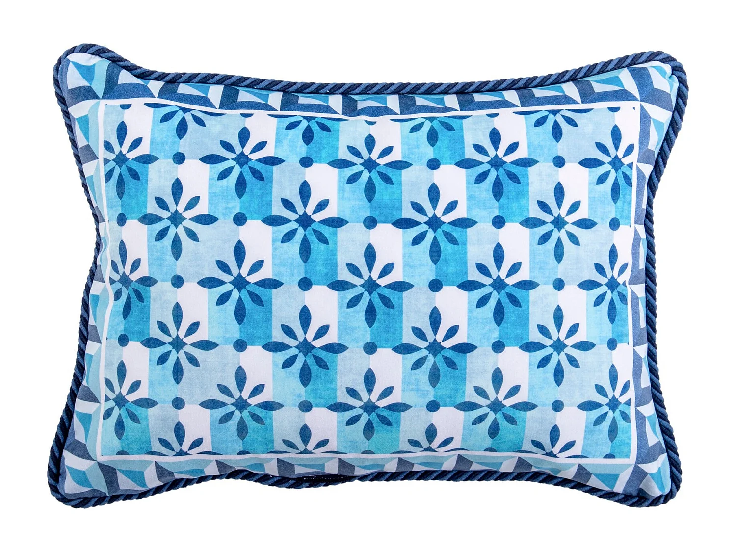 Cojin Geometrico Velvet 60x13x45 Cm