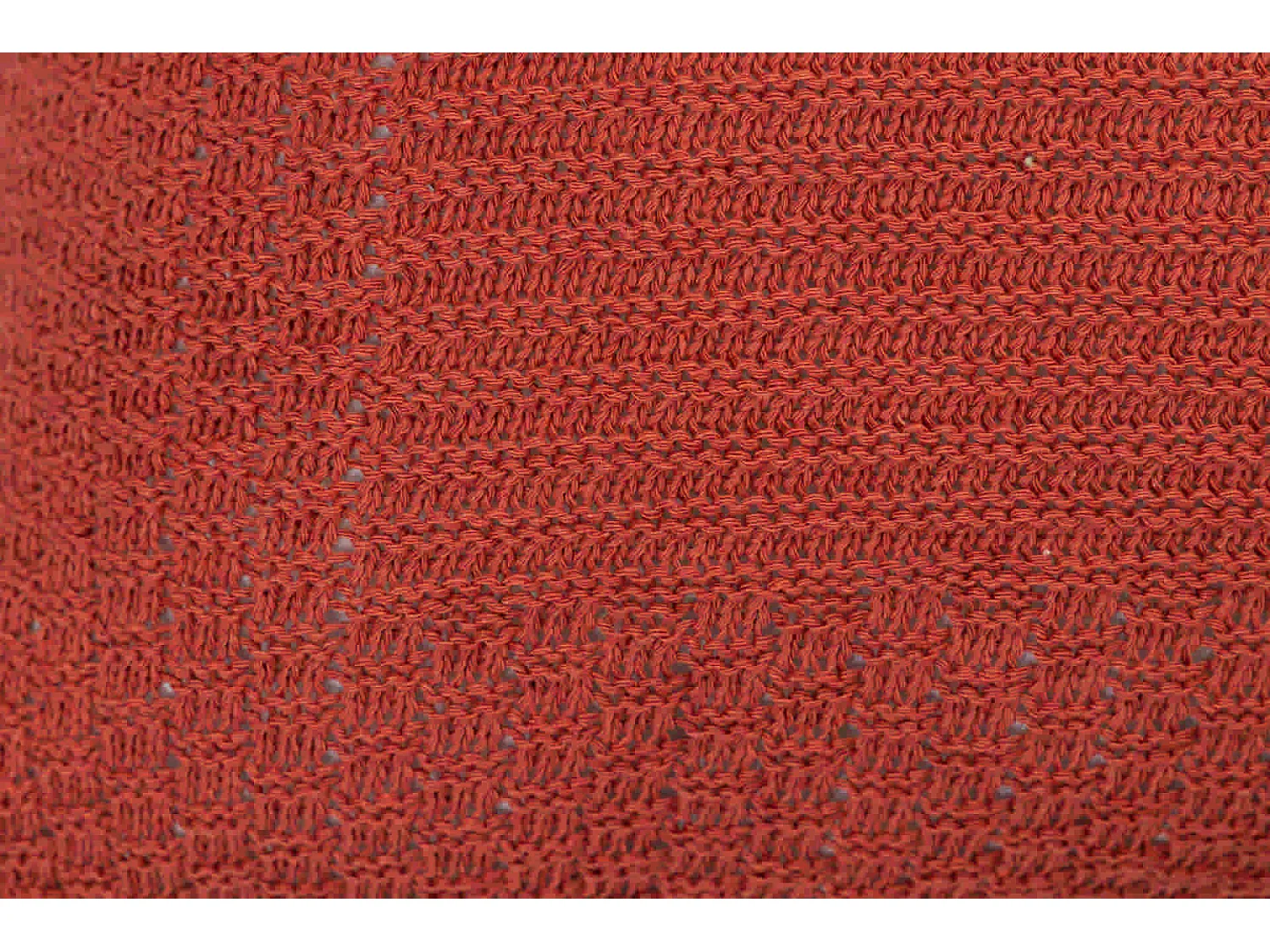 Cojin Hilo Borlones Teja 60x15x40 Cm