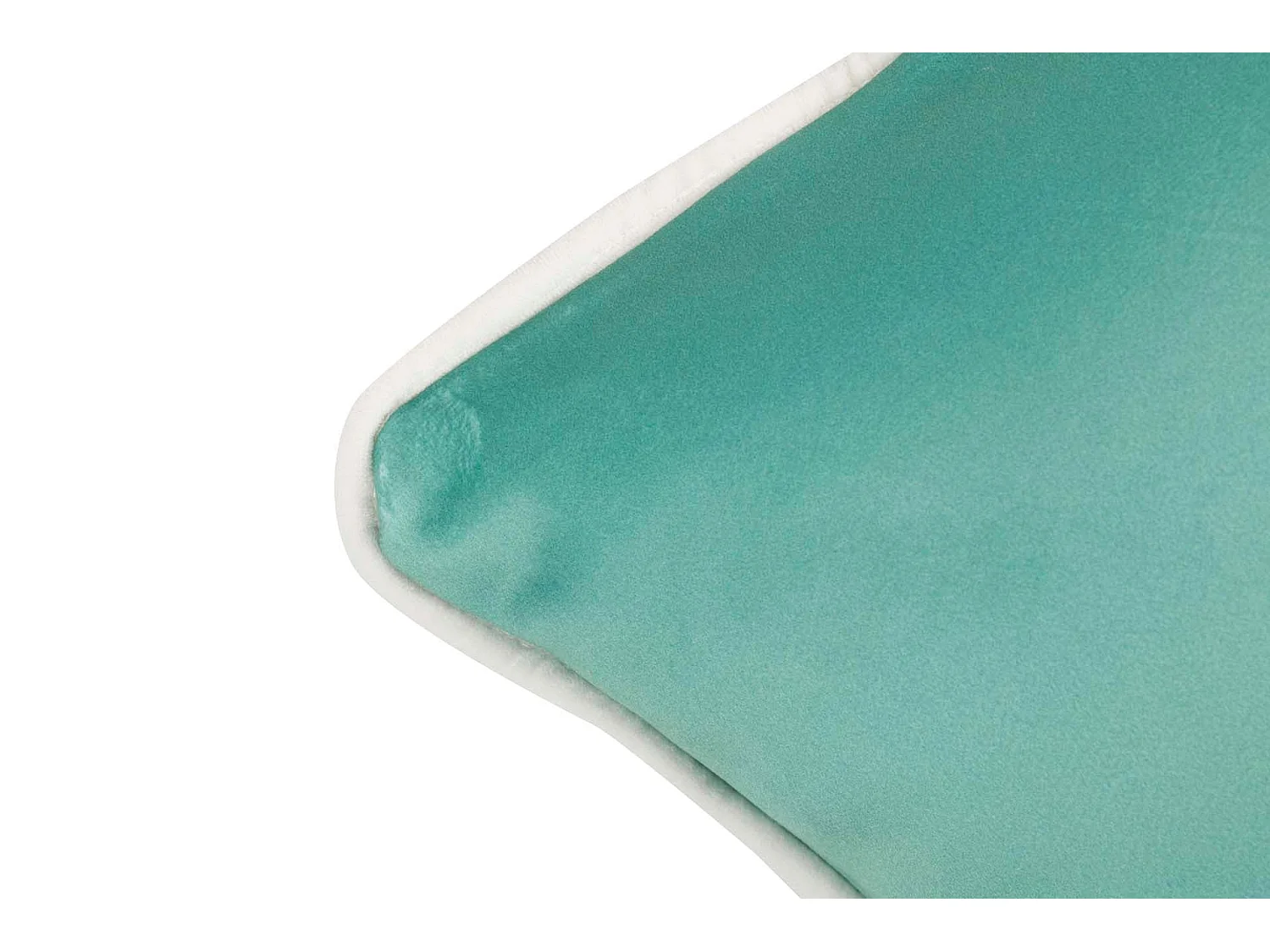 Cojin Velvet Verde 45x30 Cm