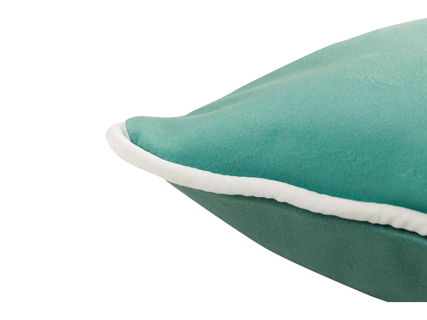 Cojin Velvet Verde 45x30 Cm