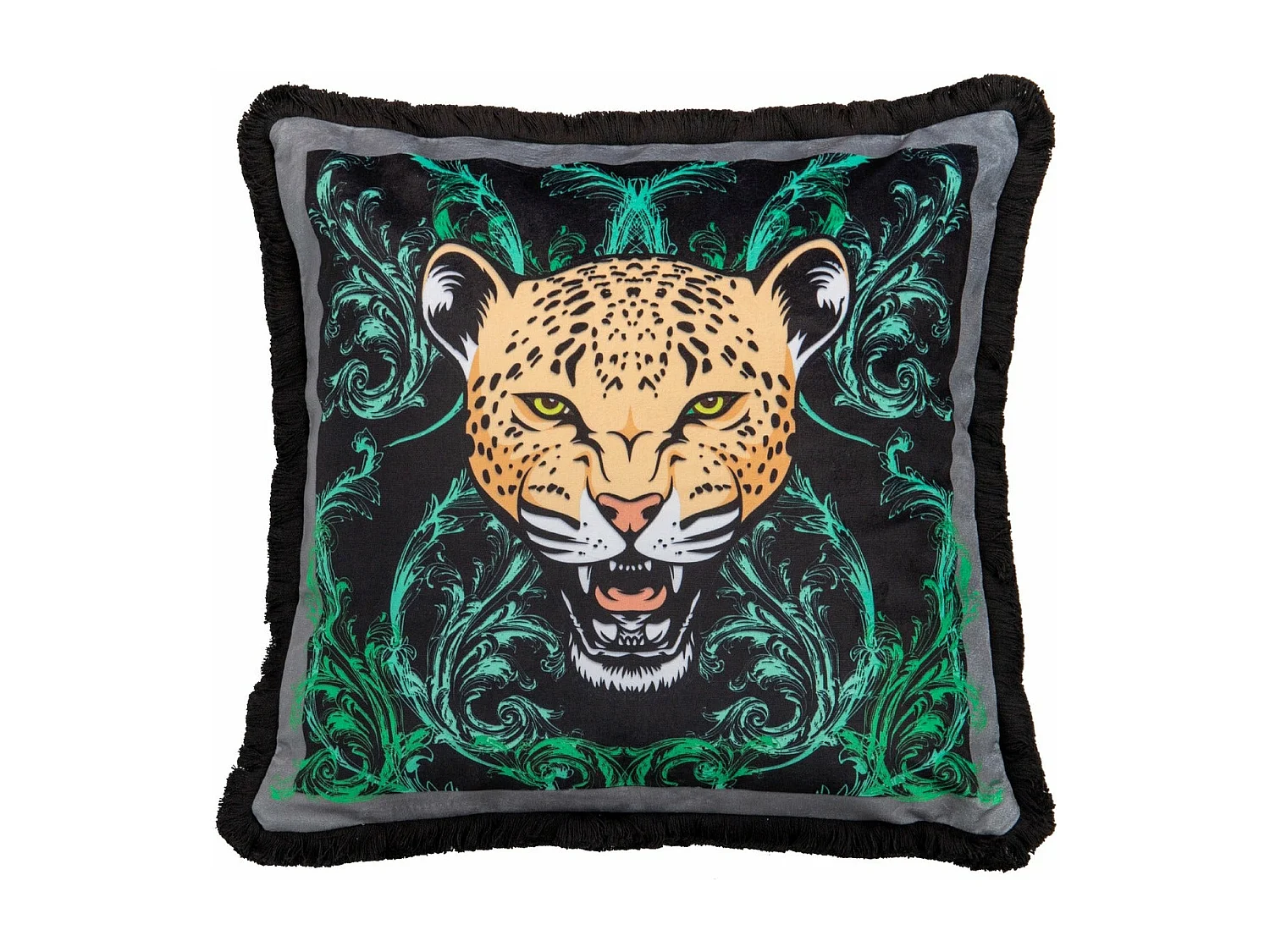 Cojin Classic Tigre Velvet 45x13x45 Cm