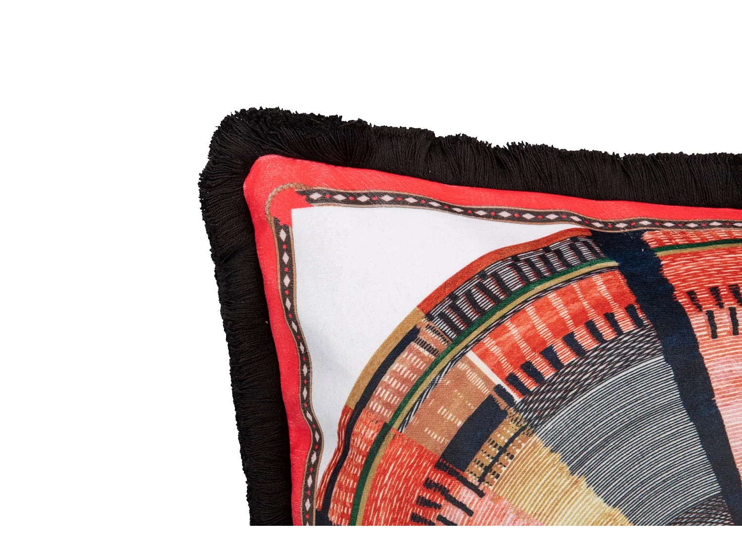 Cojin Classic Edificios Velvet 45x13x45 Cm