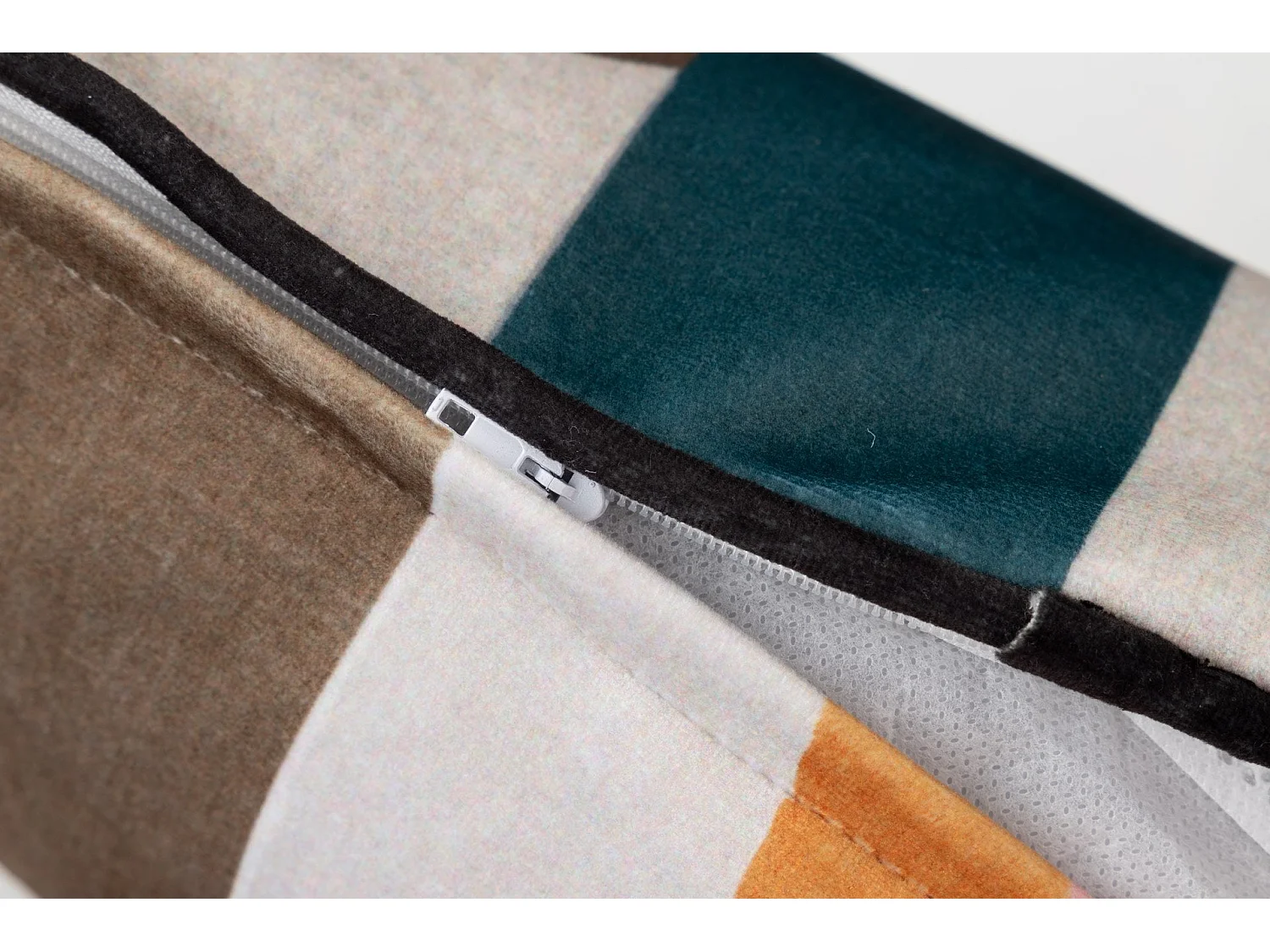 Cojin Velvet Cara Geometrico 45x13x45 Cm