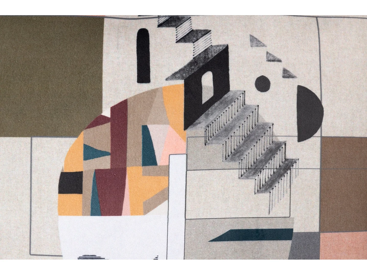 Cojin Velvet Cara Geometrico 45x13x45 Cm