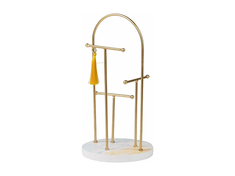 Soporte Joyero Metal 15x15x30 Cm