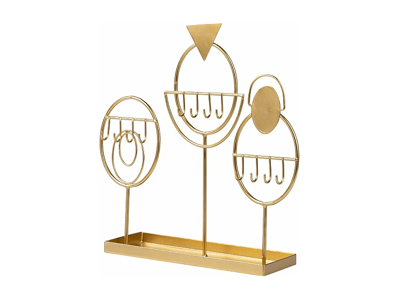 Soporte Joyero Metal 28x10x25 Cm